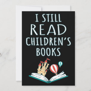 Invitation J'ai toujours lu les livres pour enfants II