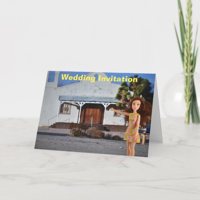 Invitation J'ai trouvé le lieu idéal. (Devant)