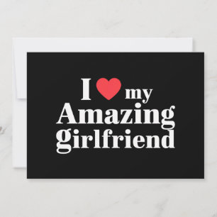 Invitation J'Aime Ma Fille Extraordinaire J'Aime Mon Hot Gf