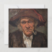James Whistler - Un homme fume un tuyau