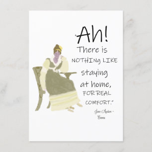 Invitation Jane Austen Emma Home Conforts Citation