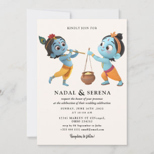 Invitation janmashtami Mariage