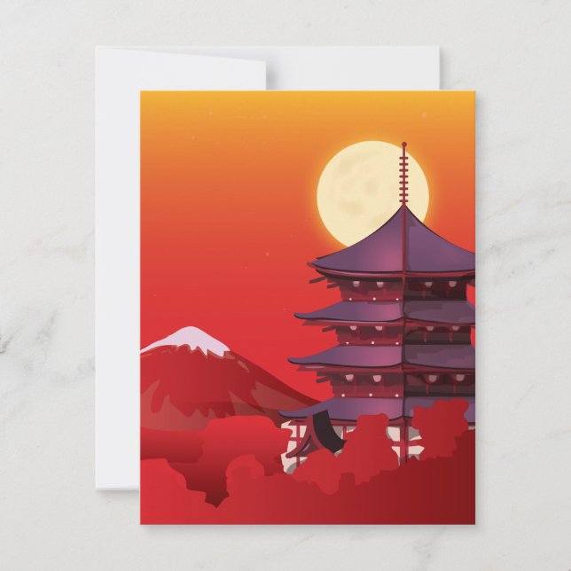 Invitation Japon (Devant)