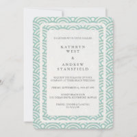 Japonais Seigaiha Vave Elégant Mariage Plage