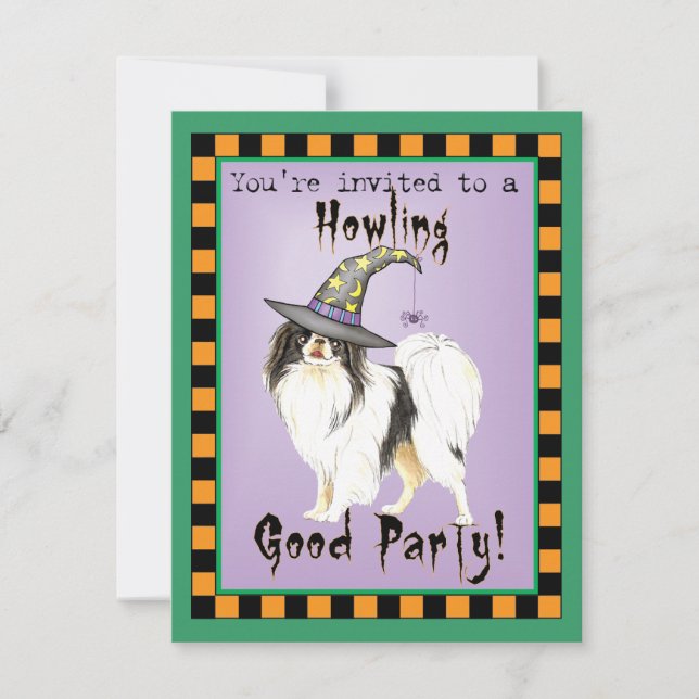 Invitation japonaise Chin Witch (Devant)