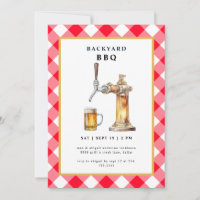 Jardin BBQ Red En vichy Tap & Beer Keg