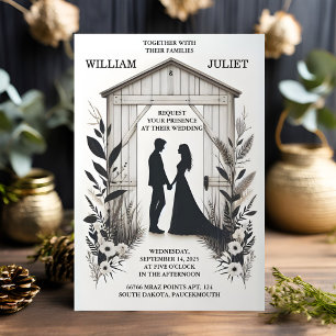 Invitation Jardin conversation Floral Ressort Boho Boho Rusti