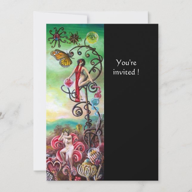 Invitation JARDIN DE L'or MELISSA (Devant)