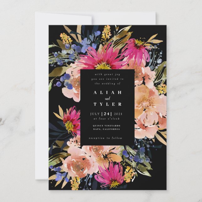 Invitation Jardin de Midnight (Devant)