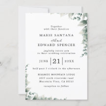 Jardin d'été Aquarelle Mariage floral