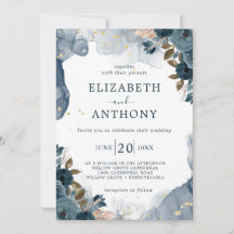 Jardin d'été Aquarelle Mariage floral