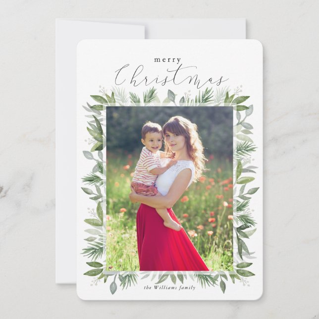 Invitation Jardin Évergreen (Devant)