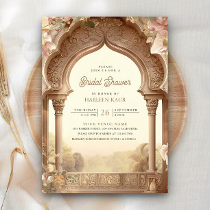 Invitation Jardin Floral Eléphant Fête des mariées du Palais 