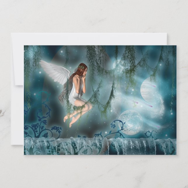 Invitation Jardin spatial secret de la faune (Devant)