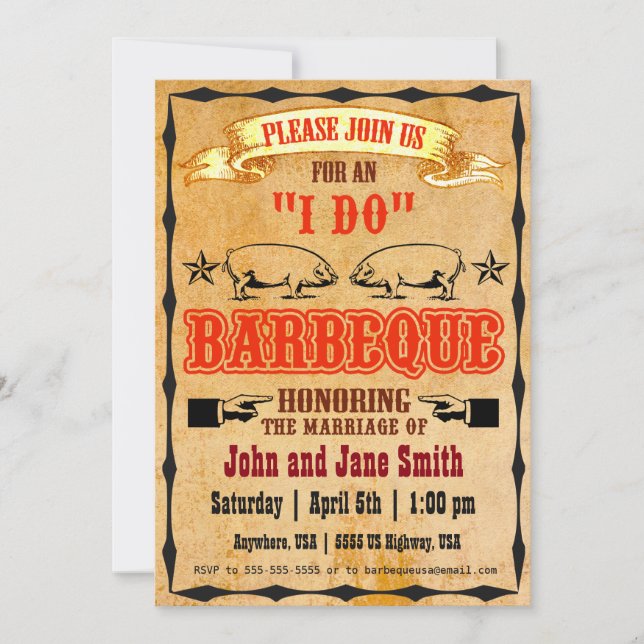 INVITATION "JE FAIS" BBQ (Devant)