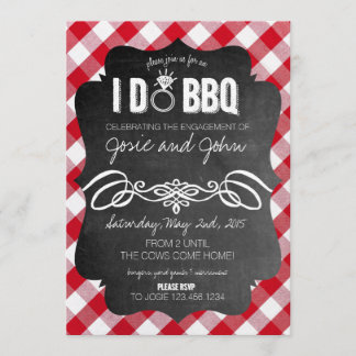 Invitation Je fais l'invitation de BBQ
