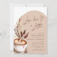 Je l'aime une Fête des mariées de café Latte