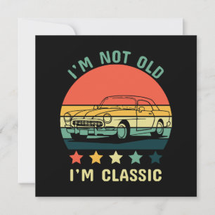 Invitation Je ne suis pas vieux Je suis classique