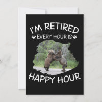 Je suis à la retraite toutes les heures, c'est l'h