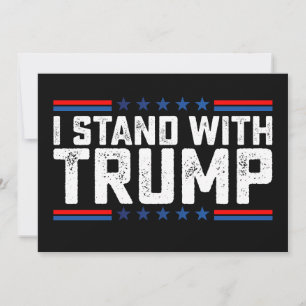 Invitation Je Suis En Vintage Avec L'Élection Présidentielle 