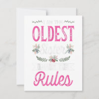 Je suis le plus âgé, je fais la règle, cadeau gran