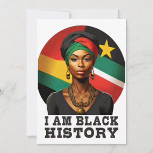 Invitation Je suis Noir Histoire