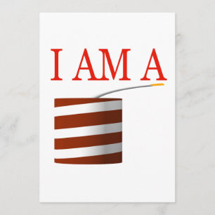 Invitation Je suis un pétard