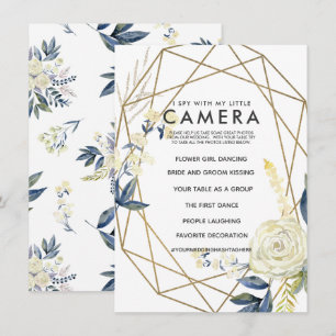 Invitation J'Espère Avec Mon Petit Mariage De Caméra Jeu