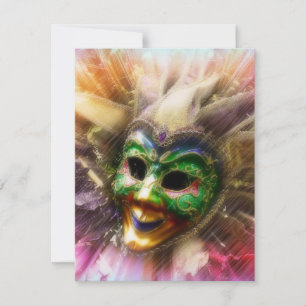 Invitation Jester coloré