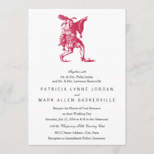 Invitation Jester de Shakespeare