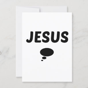INVITATION JÉSUS AVEC UNE IMAGE