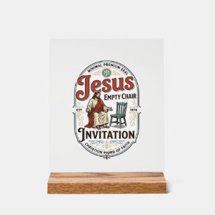 Invitation Jésus Chaise Vide Invitation Jésus Chai