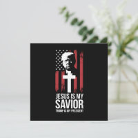 Jésus Est Mon Sauveur Trump Est Mon Président Trum