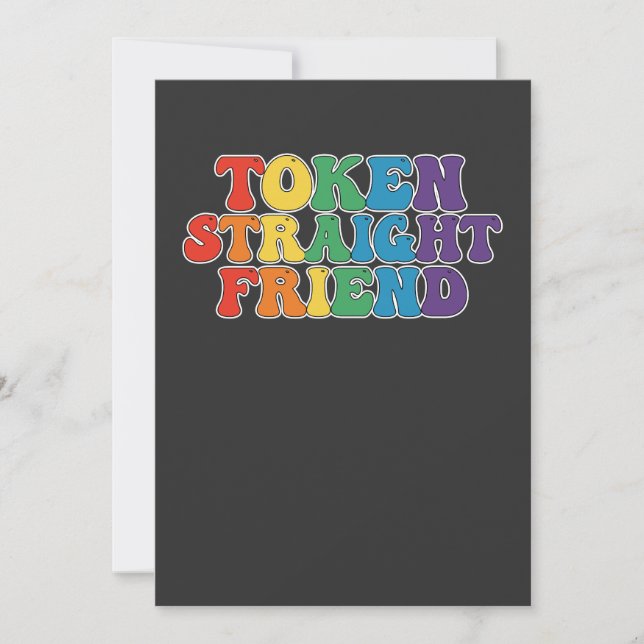Invitation Jeton super LGBT Pride (Devant)