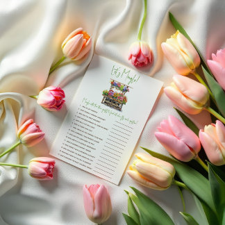 Invitation Jeu de Baby Shower : Elle n'est plus sur le marché