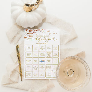 Invitation Jeu de Baby Shower « Trouvez l'invité » avec un ca