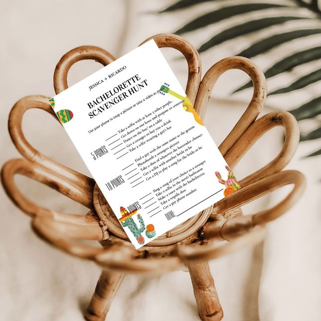 Invitation Jeu de chasse au trésor Final Fiesta pour l'enterr (Créateur téléchargé)
