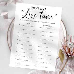 Invitation Jeu de devinette de chanson pour enterrement de vi