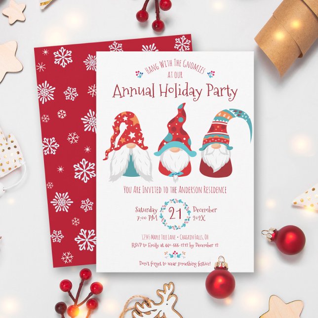 Invitation Jeu de Noël moderne Fête de Noël (Créateur téléchargé)