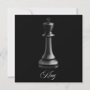 Invitation Jeu d'échecs King pièce Halloween Costume d'échecs