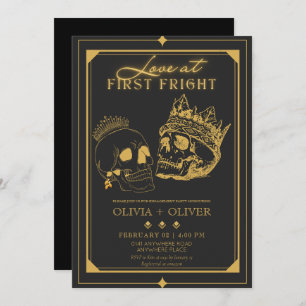 Invitation Jeu d'engagement Halloween