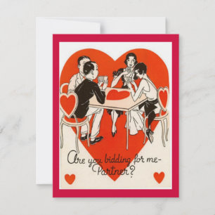 Invitation Jeu du Pont de la Saint-Valentin