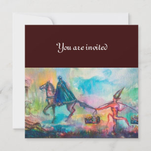 Invitation Jeu monogramme de la TEMPÉRATURE jaune