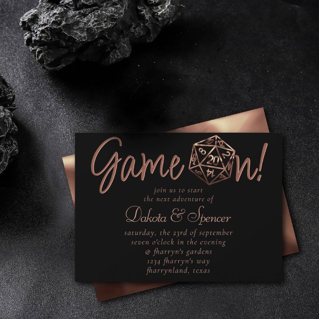 Invitation Jeu RPG activé | Jeu de lecture PnP Tabletop en cu (Créateur téléchargé)