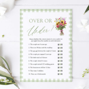 Invitation Jeux de Salle de Mariage : Frais Sorti du Marché,