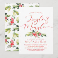 Jingle et Mingle Joyeux Mistletoe Noël