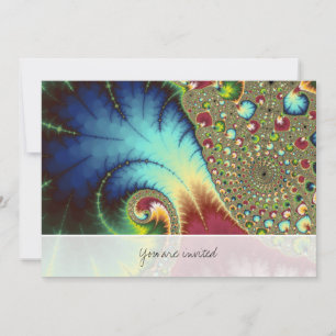 Invitation Joanie 50 Fractal Art