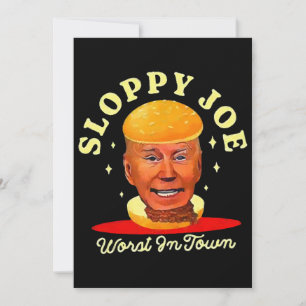 Invitation Joe Biden anti-président