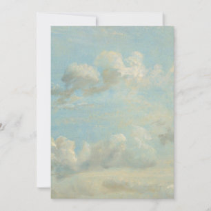 Invitation John Constable - Étude sur le nuage