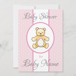 Invitation Joli baby shower vintage